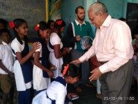 X-mas celebration with school children Anandwadi